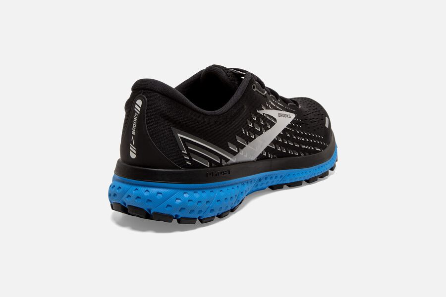 Brooks Ghost 13 Road Loopschoenen Heren - Zwart/Grijs/Blauw - 953470NZT